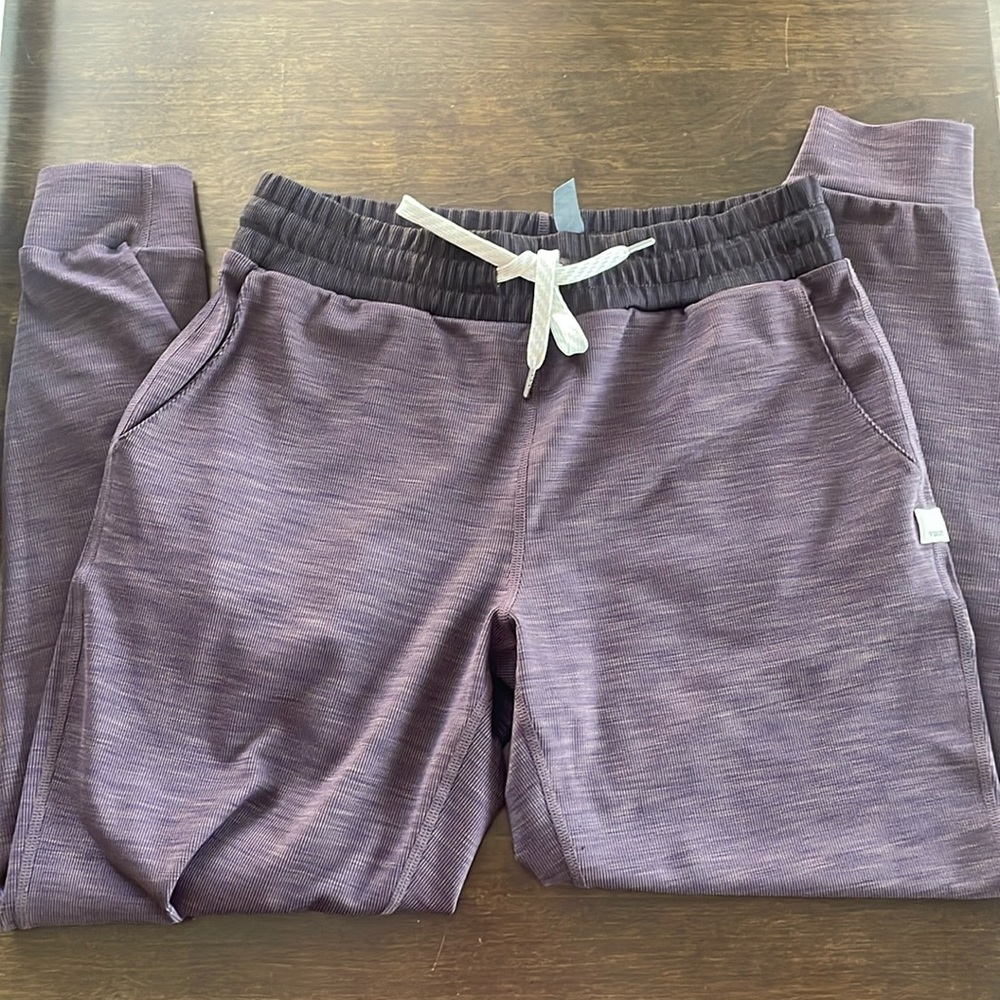 Vuori Performance Jogger XS EUC Heather Plum Purple